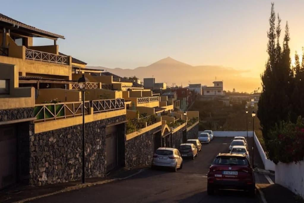 Precioso Apto. con vistas al mar y puesta de sol Tacoronte Exterior foto
